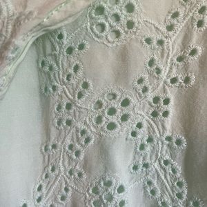 Young fabulous and broke eyelet pants